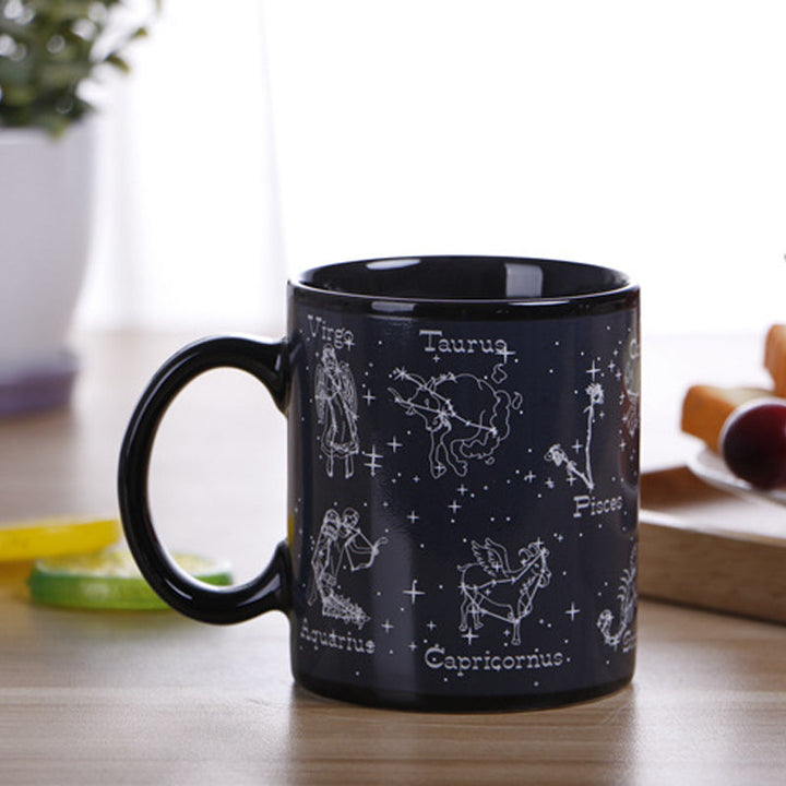 Varmefølsom temperaturforandrende Starry Mug | Luvikno