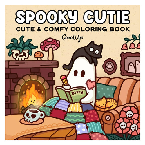 Spooky Cutie: Fargebok for Voksne og Tenåringer | Luvikno