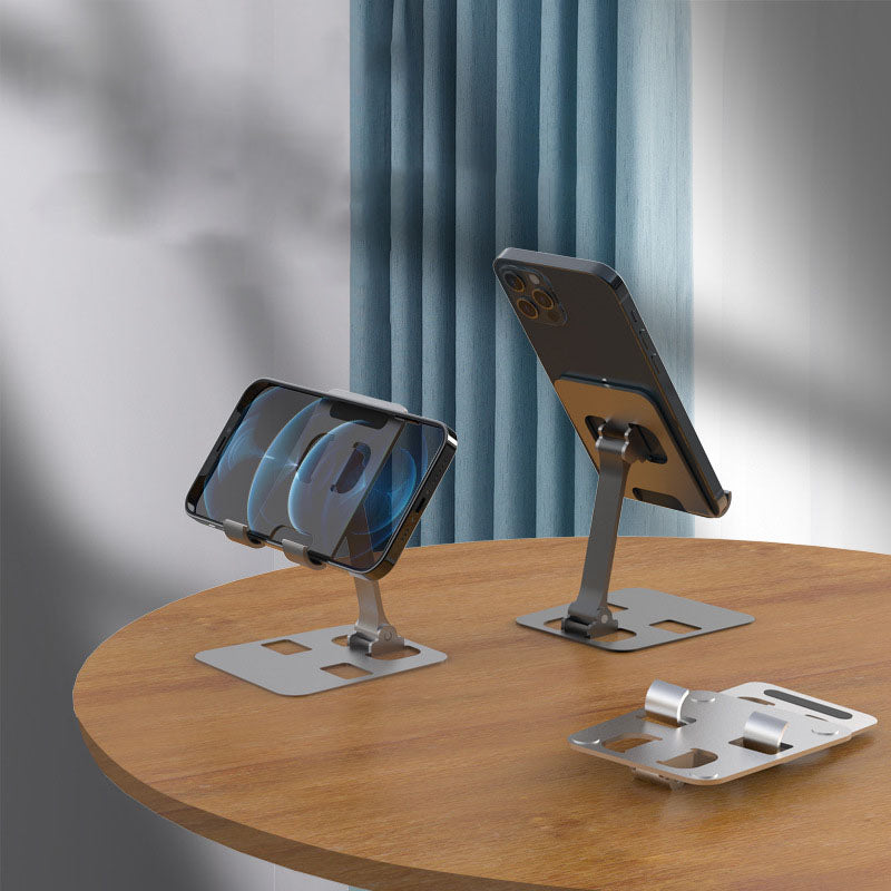 Aluminium Justerbar Skrivebord Telefonholder | Luvikno