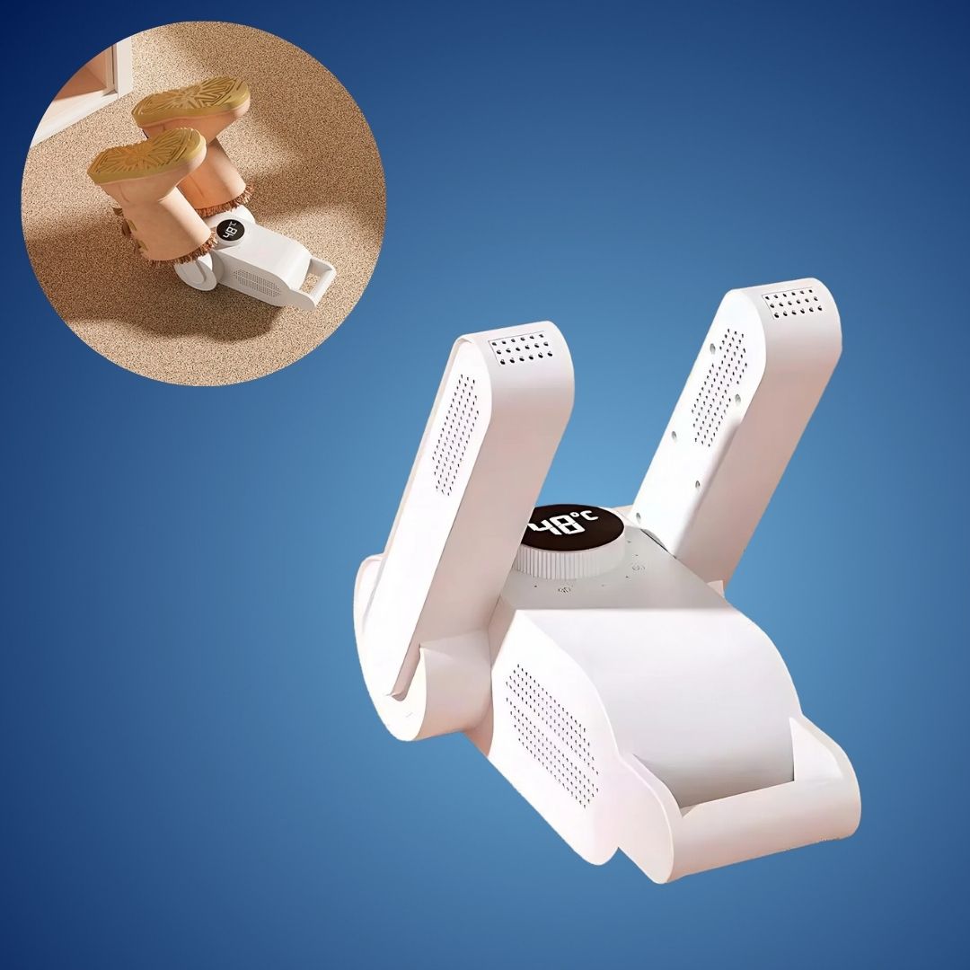 FreshDry Pro Boots Dryer Machine | Deodorizer for Shoes - Effektivt fjerner skoklær - Bli kvitt stinkende sko Luvikno
