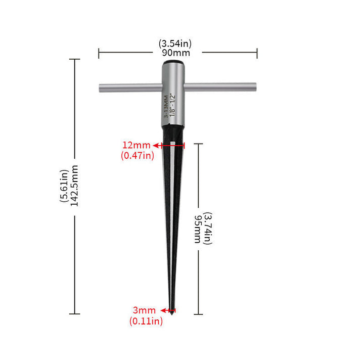 T-Griff konisk Reamer | Luvikno