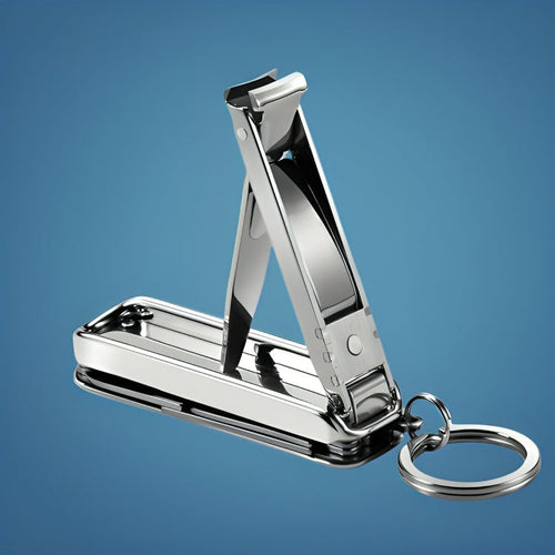 Funksjon Nail Clipper Tool – 6-i-1 Grooming Gadget – Premium Rustfritt Stål – Kompakt Reisebærer for Travle Profesjonelle Luvikno