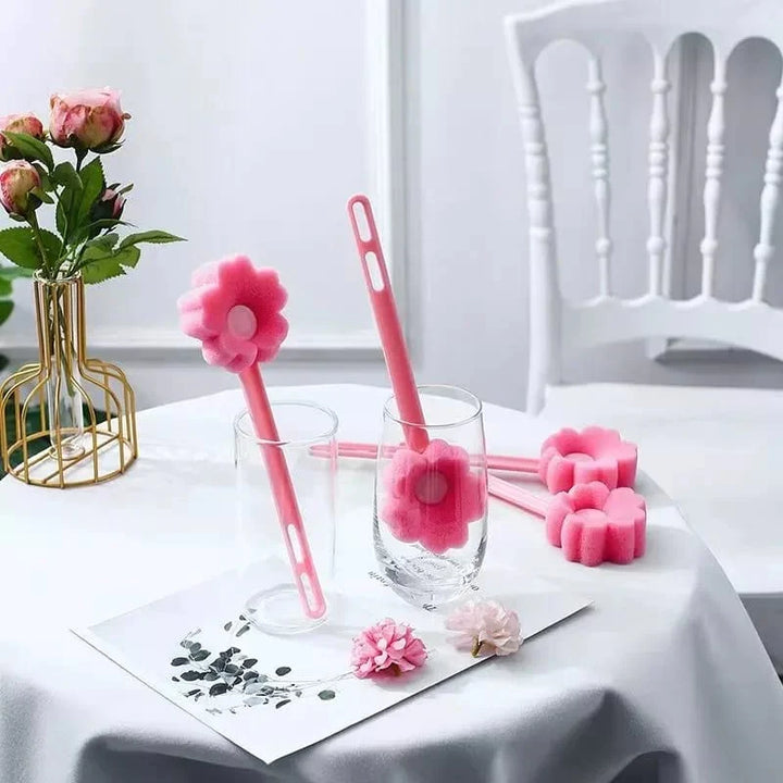 Blomsterform Flaske Rengjøringsbørste Luvikno