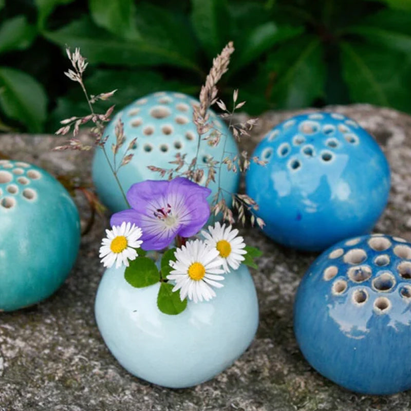 Resin Håndlaget Vase Blomst Stein Borddekor | Luvikno
