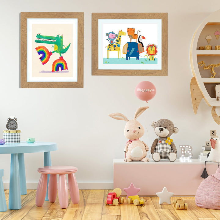 Kunstfoto rammer for barn | Luvikno