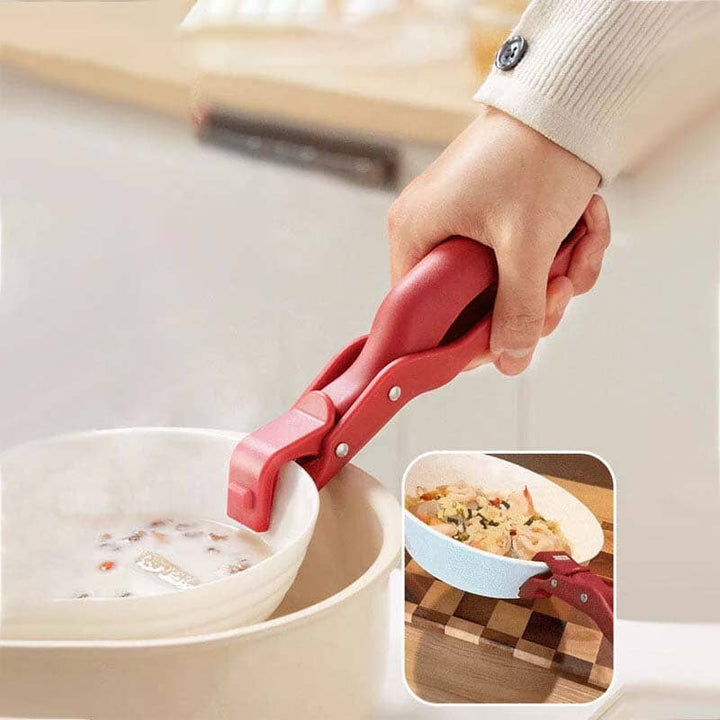 Multi-Purpose Anti-Scald Bowl Holder Clip for Kitchen | Luvikno