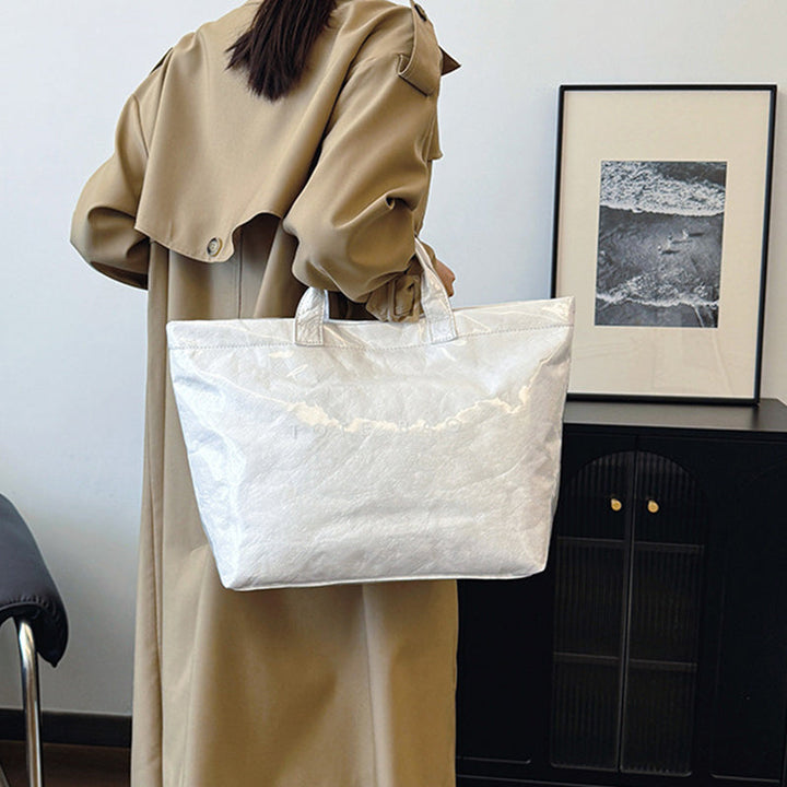 Kvinner Bokstavtrykk Tote Bag | Luvikno