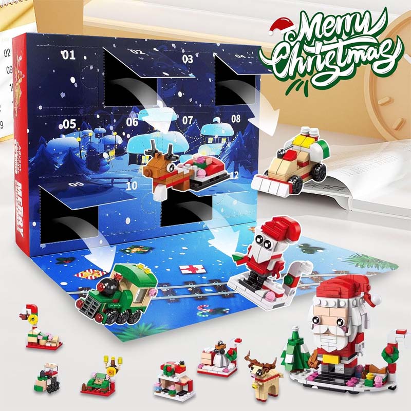 BuildJoy - Festlige Byggeklosser Adventskalender Luvikno