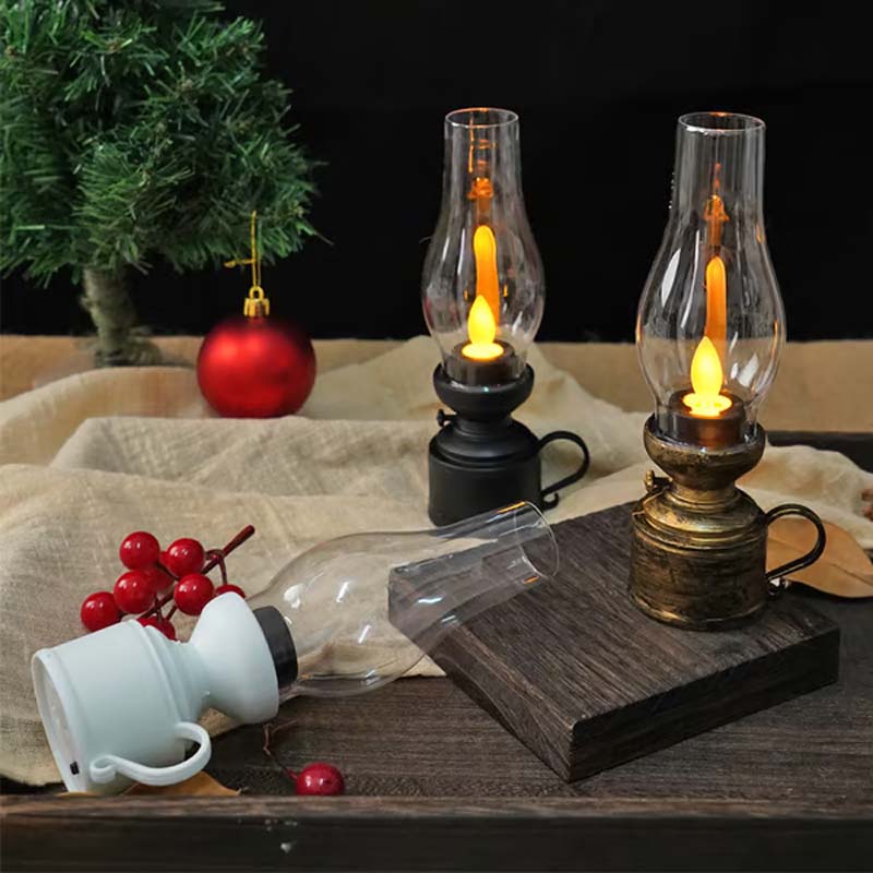 Elektronisk LED Vintage Oljelampe | Luvikno