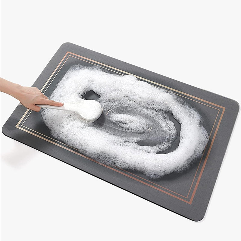Minimalist Super Absorbent Quick Drying Bath Mat | Luvikno