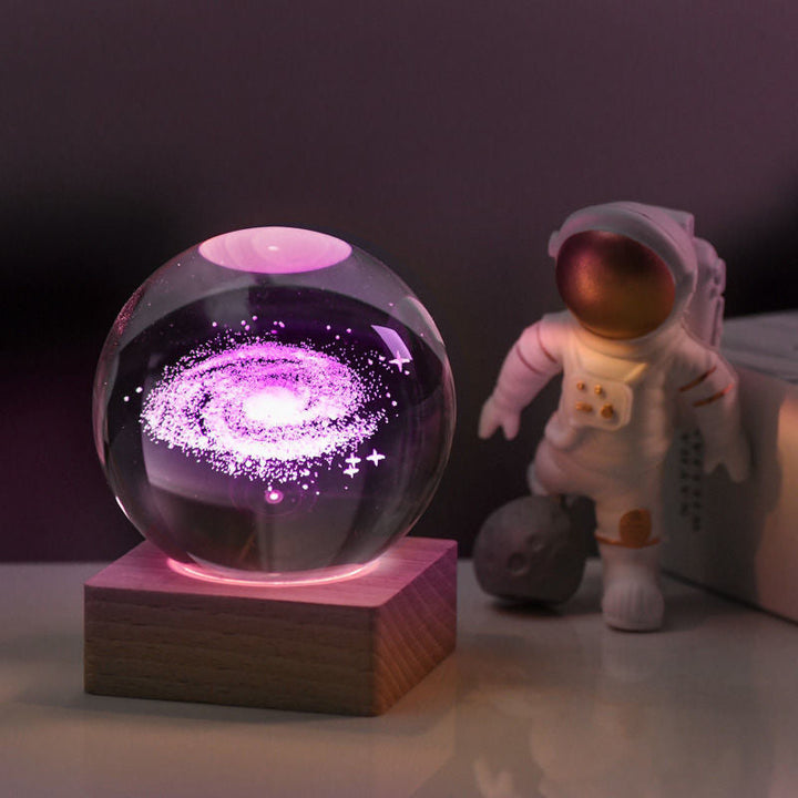 Nattlys Crystal ball 3D Galaxy | luvikno