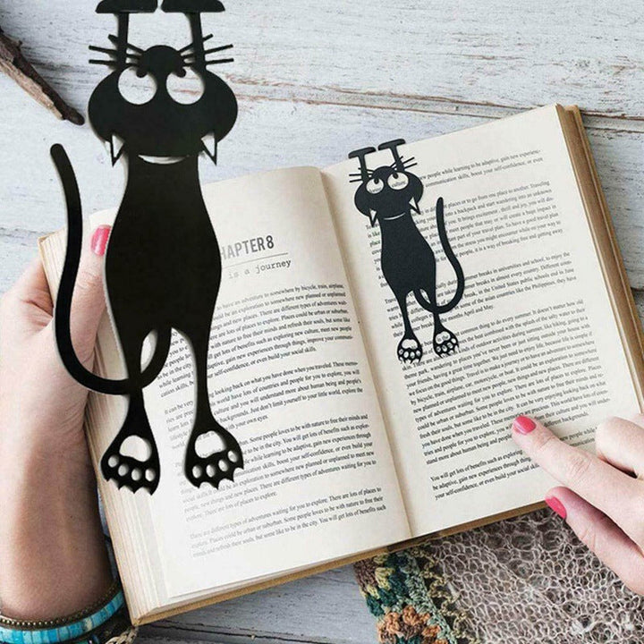 Nakkeline Black Cat Bokmerke Luvikno