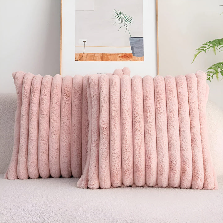 Myk dekorativ puteomslag – koselig og komfortabel | Ideell for sofa og seng | Luvikno