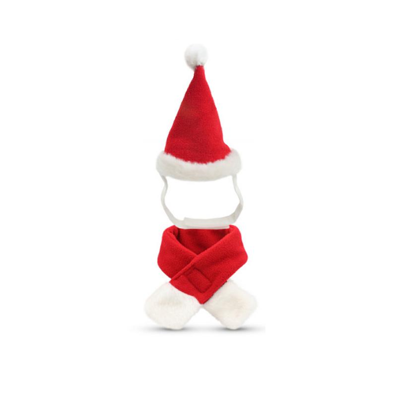 Juledekorasjon Santa-hat med skjerf | Luvikno