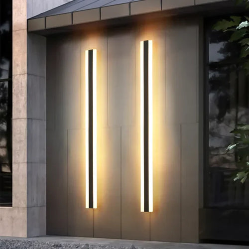 Værbestandig utendørs veggbelysning - RainGuard Light | Luvikno