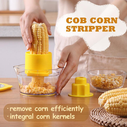 Cob Corn Stripper Med Innebygd Målebeger Og Rivejern | Luvikno