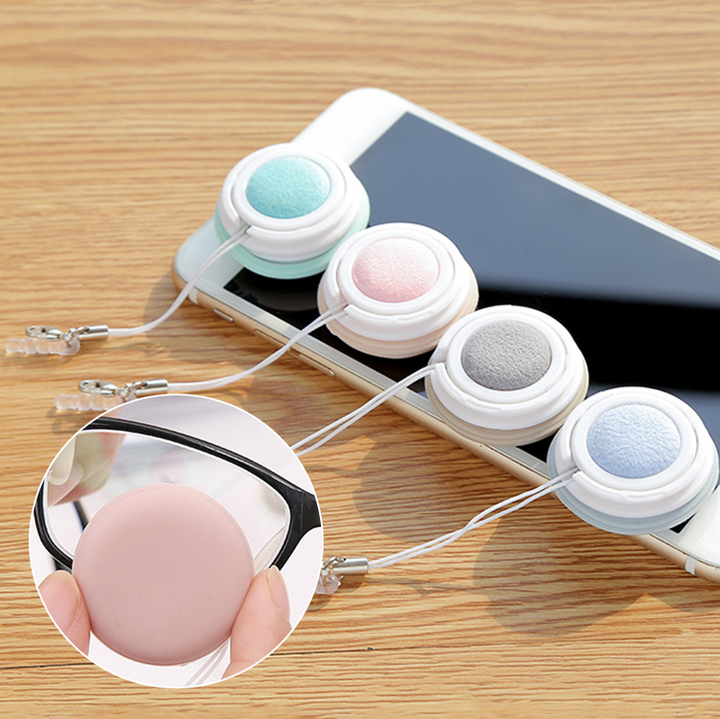 Macaron Mobiltelefon Skjermvasker Nøkkelring | Luvikno