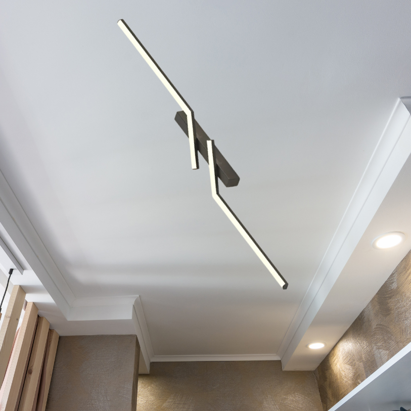 Luvikno | SmartLume Belysning - Moderne LED Taklampe med Fjernkontroll