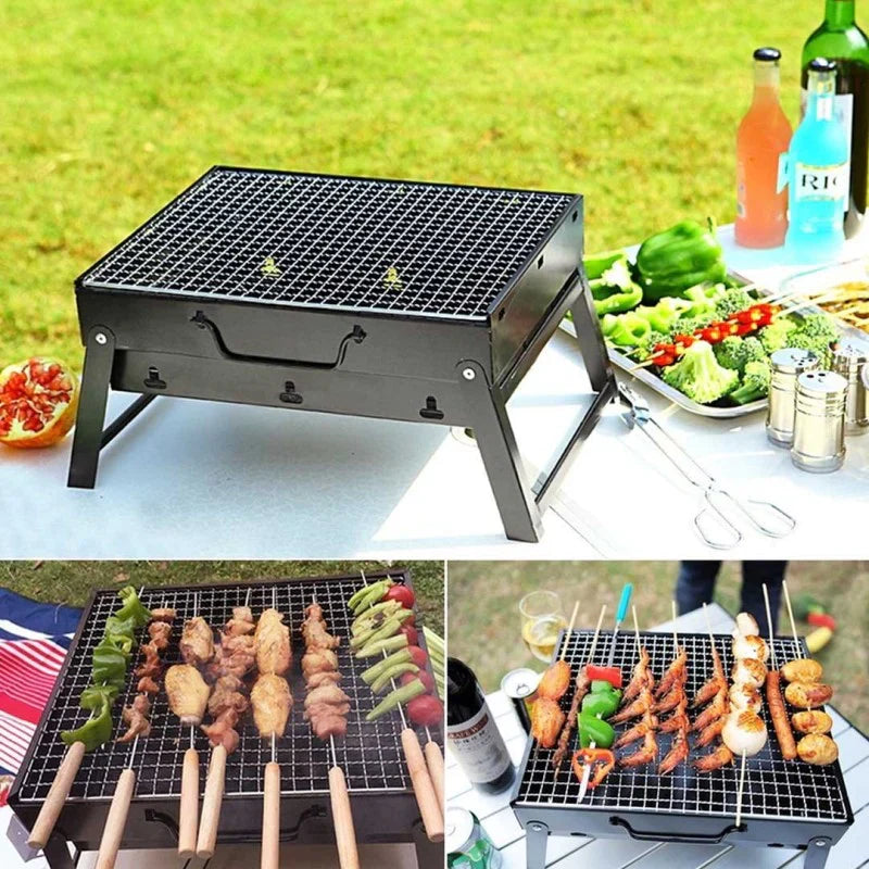 BBQ Grilling - Bærbar og Sammenleggbar Bolleheis