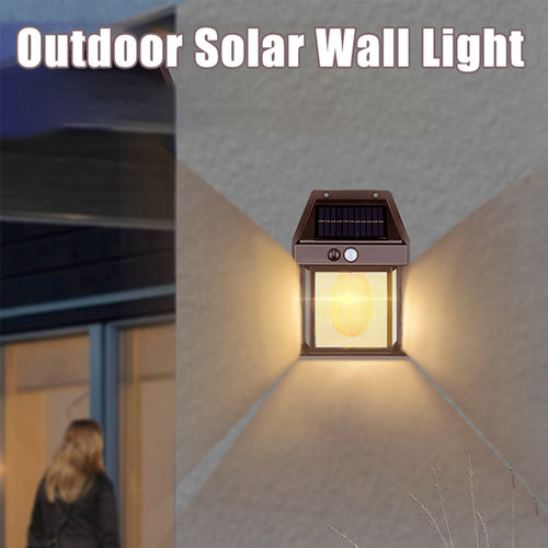 Solar Wolfram Vegglampe | Luvikno