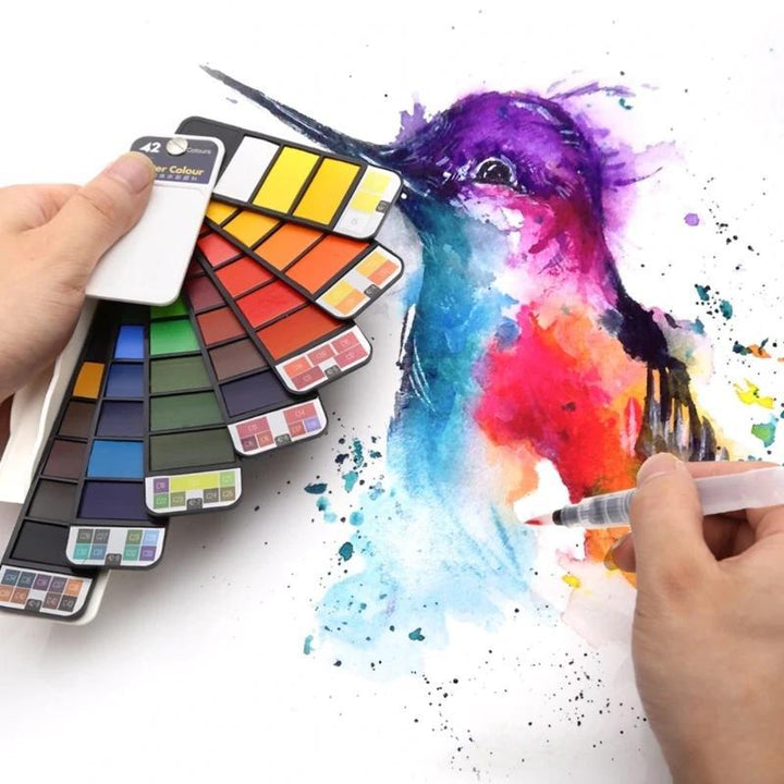 Luvikno | Solid Gouache Pigment Palett