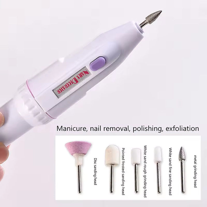 NailPro Elektrisk Neglefil Sett 2-Pack | Luvikno