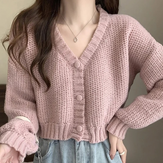 Luvik | Veste de loisirs avec col en V