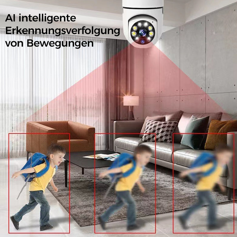 Luvikno | Trådløst WiFi overvåkningskamera med lyspære