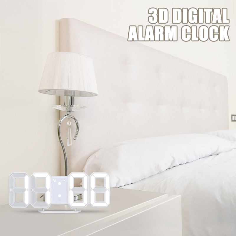 Luvikno | Intelligent 3D Digital Vekkerklokke