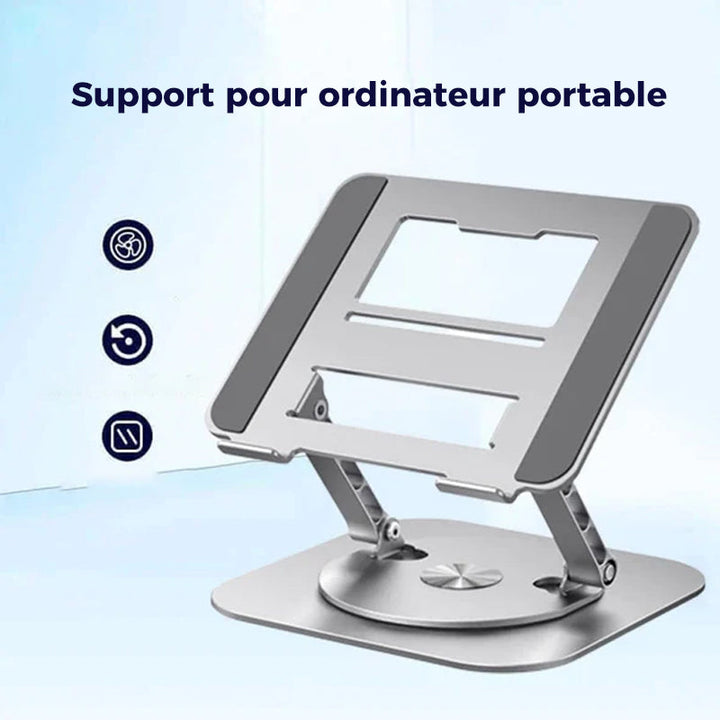 Støtte for bærbar PC i aluminiumlegering | Luvikno