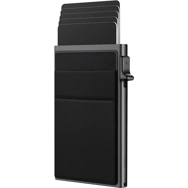 Minimalistisk RFID-blokkerende kortholder lommebok - Design med opptil 8 kort kapasitet Luvikno