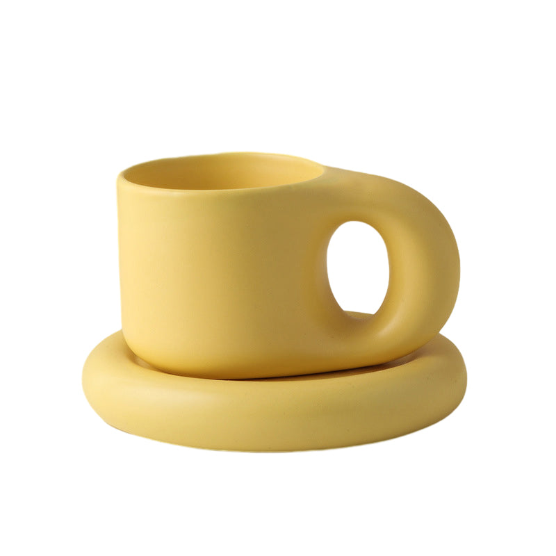 Nordic Minimalist Søt Fet Kopp | Luvikno
