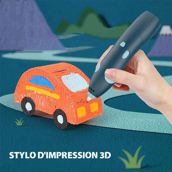 3D Skrivemaskinsett | Luvikno