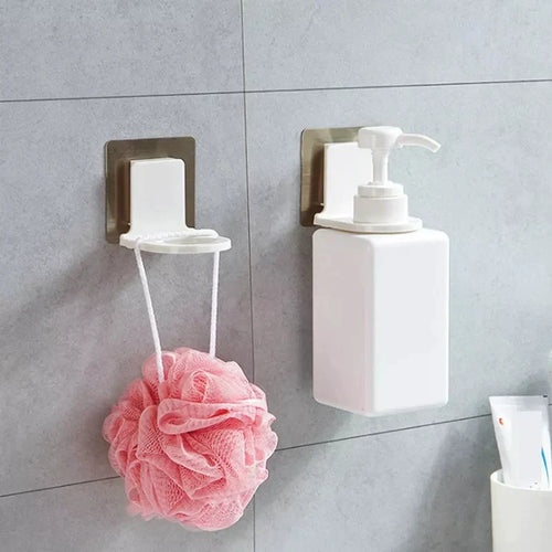 Shampoo & Sanitizer Adhesive Sticky Holder Luvikno