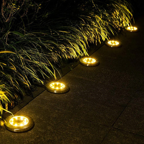 Solar Ground Lights – LED Banelys for Hage | Luvikno
