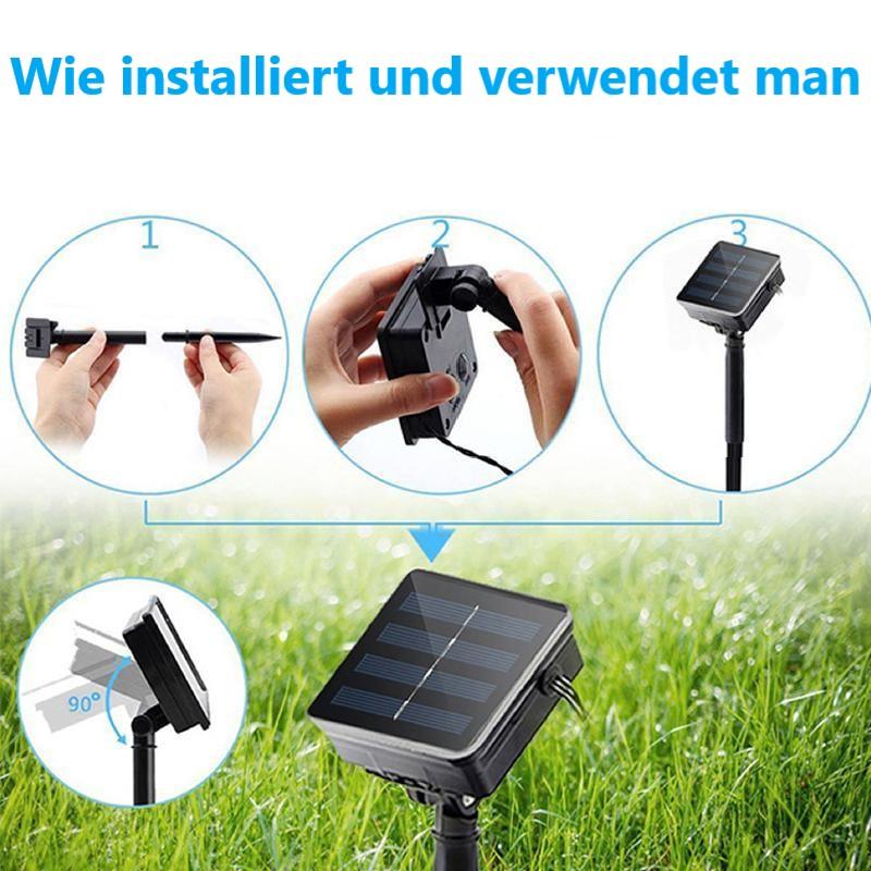 Luvikno | Rheinwing™ Solcelle Rattan LED Lys