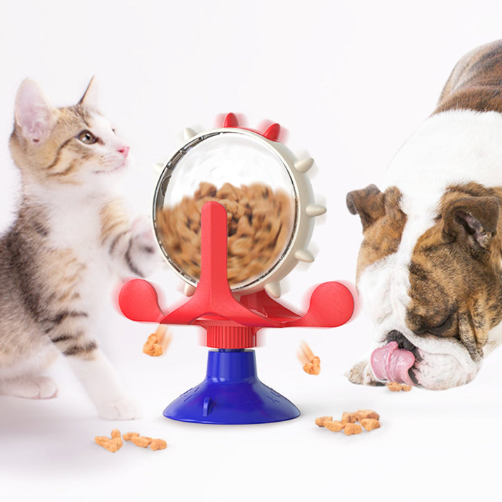 Fortune Wheel’ Behandlings-Distribuerende Kattelek / For Katter Luvikno
