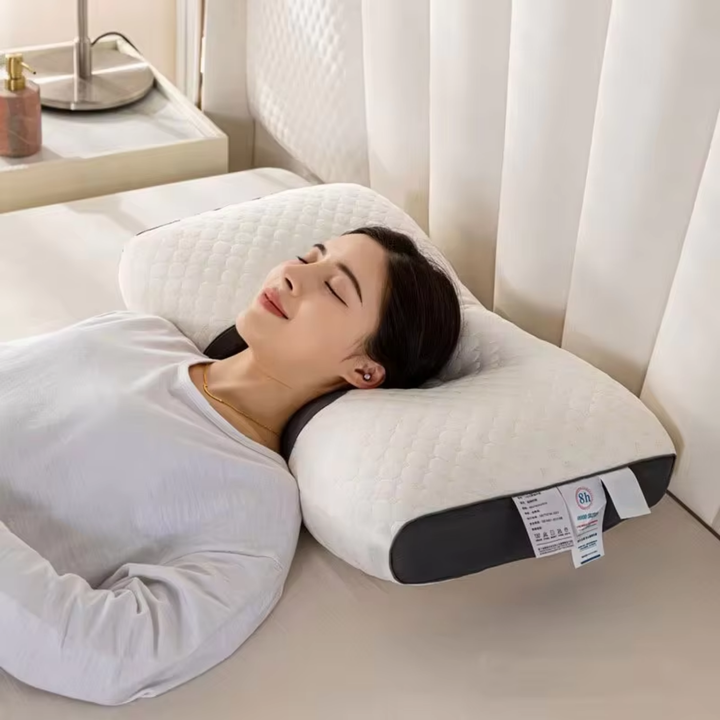 Luvikno | Ergonomisk Nakkepute Minne Skum Pustende Kontur