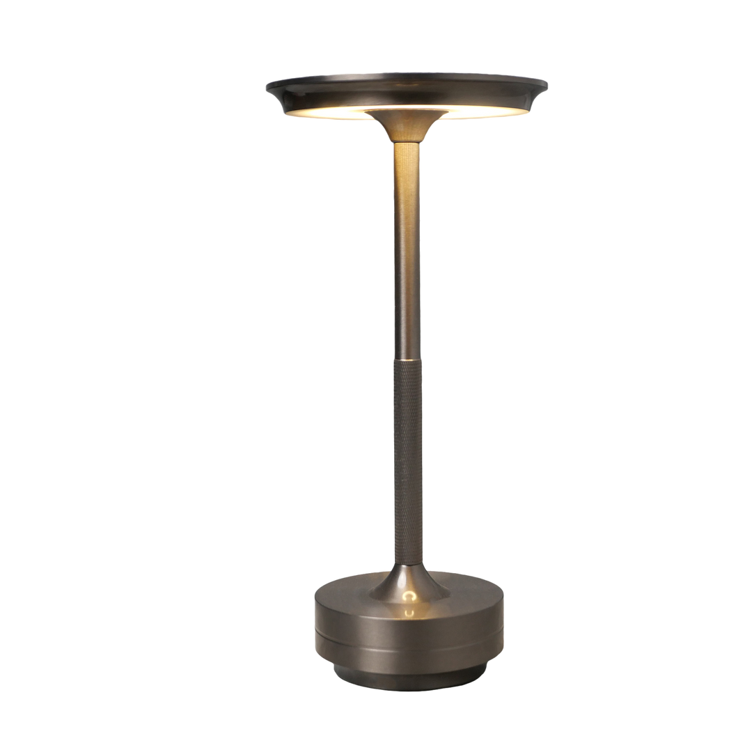 Aluminium oppladbar berøringsdimmer bordlampe | Luvikno