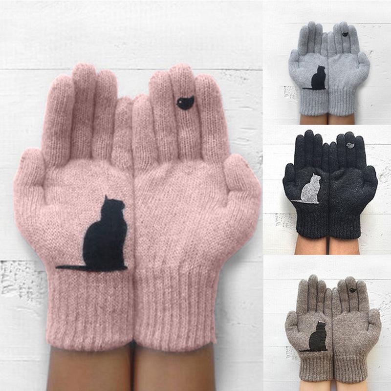 Luvikno | Kottongloves i kattestil