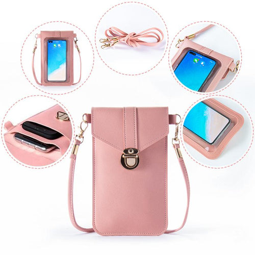 Touchable PU skinnlommebok | Luvikno