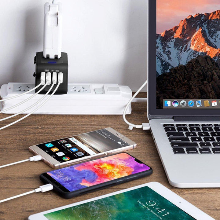 Luvikno | Universal Smart Travel Adapter Spenningsomformer