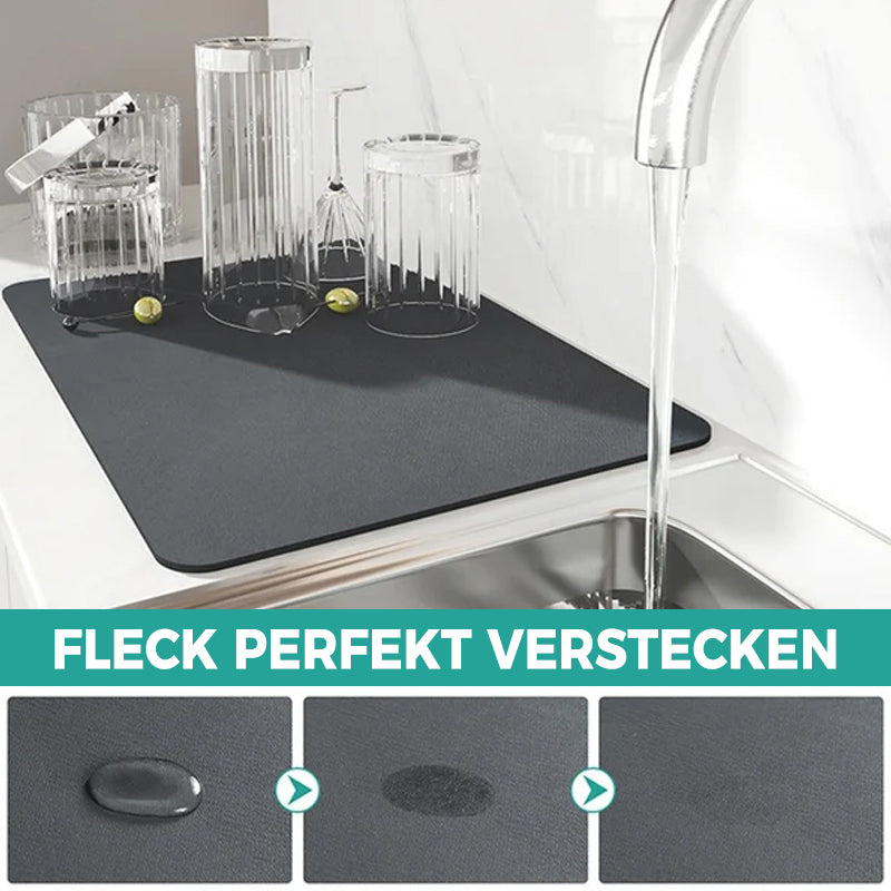 Superabsorberende tørkematte for kjøkkenet | Luvikno