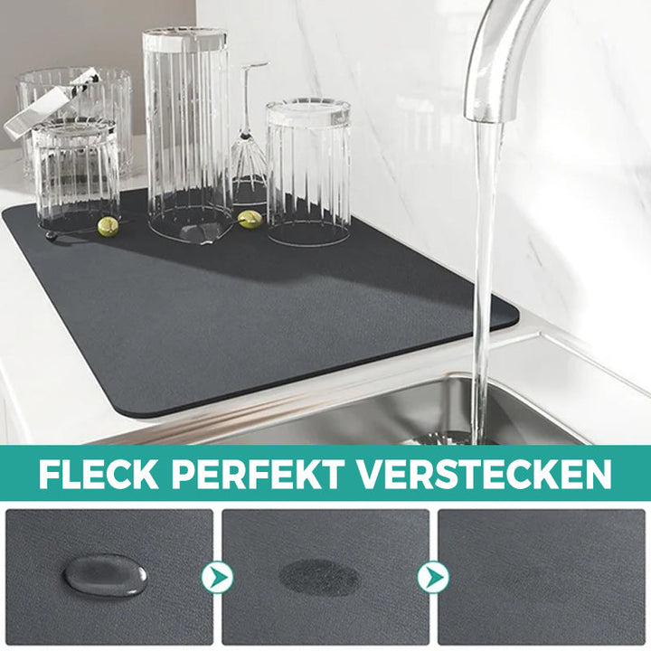 Superabsorberende tørkematte for kjøkkenet | Luvikno