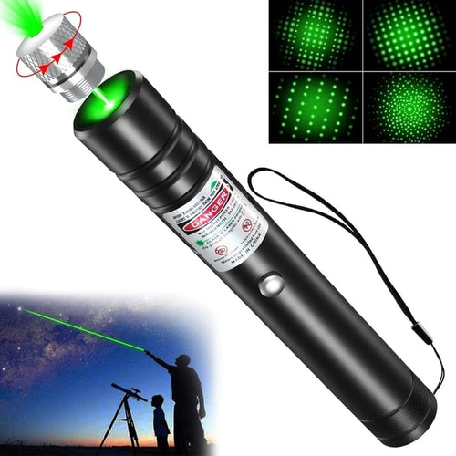 Luvikno | LuxeBeam Dual-Color Laser Pointer | Presis rød og grønn laser for allsidige presentasjoner