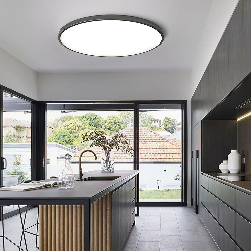 Taklys Rund LED Moderne Flush Fixture Luvikno