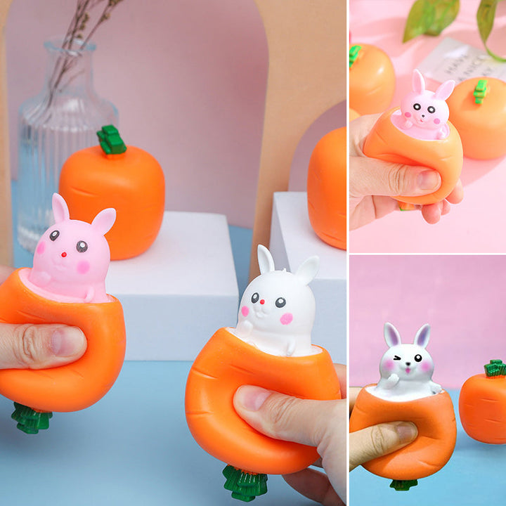 Squishy Toy Gulrot Dokke Luvikno