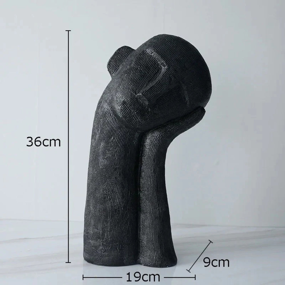 Abstrakt Hvile Figur Skulptur | Luvikno