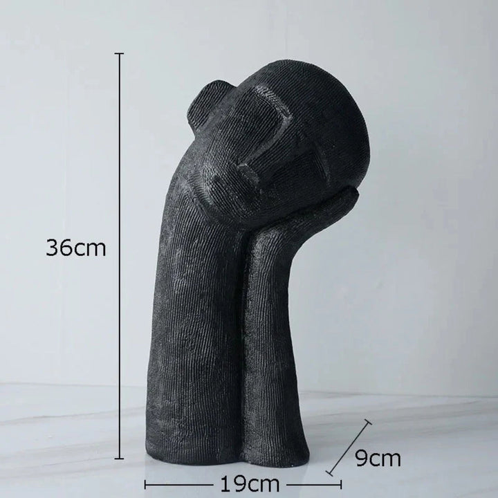 Abstrakt Hvile Figur Skulptur | Luvikno