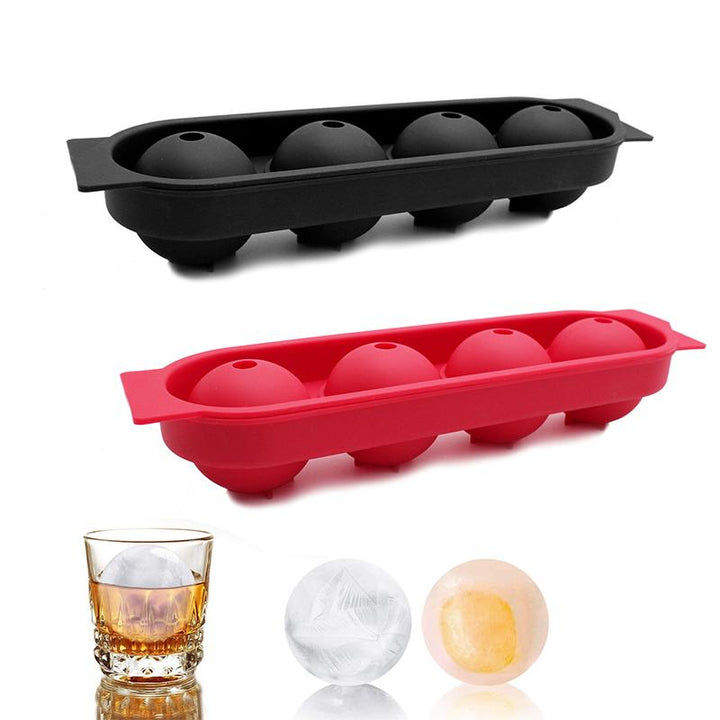 Silicone 4-Ball Iskule Maker Mold | Luvikno